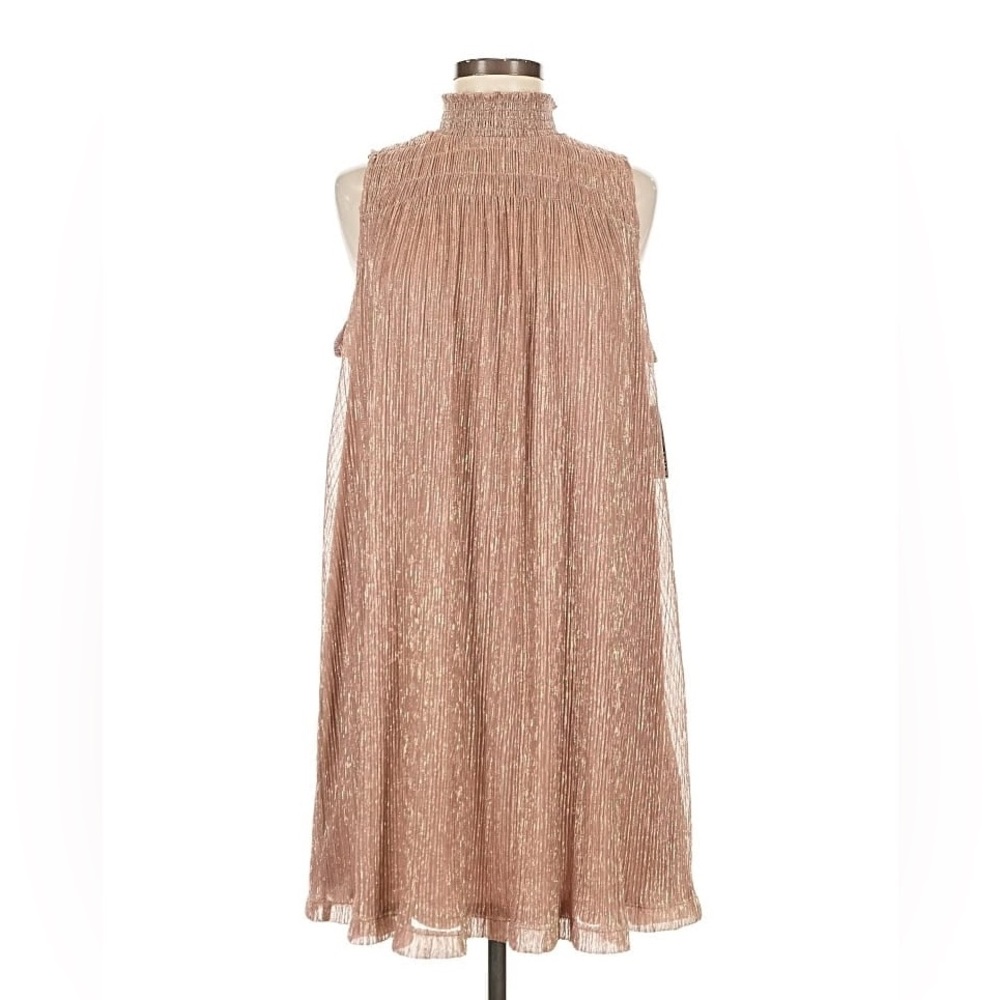 Nine West Pink Pleated Dress